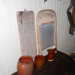 S Seem Antiques & Artisans - Washboards, redware and lots more primitives.