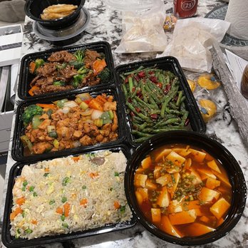 Hai Master Kitchen - Mapo Tofu, Fried Green Beans, House Special Fired Rice, Szechuan Style Spicy Chicken, Broccoli with Beef, Green Onion Pancake - Chinese Near Me - Laguna Hills, California Hai Master Kitchen - Mapo Tofu, Fried Green Beans, House Special Fired Rice, Szechuan Style Spicy Chicken, Broccoli with Beef, Green Onion Pancake - Chinese Near Me - Laguna Hills, California