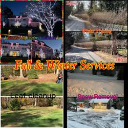 Ronal Lima Landscaping - Fall & Winter Services plus Christmas Lights Installation