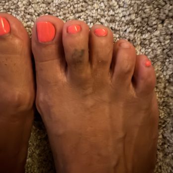 Angel Nails And Spa - After coming home from work and taking off my shoes, my nail polish slide right off. - Eyelash Service Near Me - Portland, Oregon