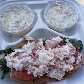 Courthouse Seafood Restaurant - lobster salad on a roll - Seafood Markets Near Me - Cambridge, Massachusetts