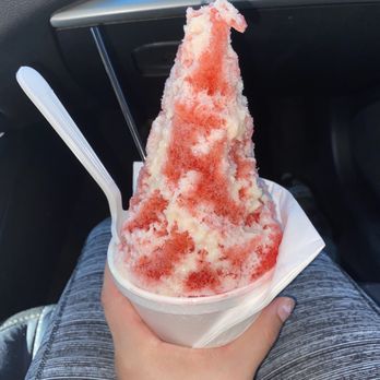 Osaka-Ya - Tigers blood w/ condensed milk. - Desserts Near Me - Sacramento, California Osaka-Ya - Tigers blood w/ condensed milk. - Desserts Near Me - Sacramento, California