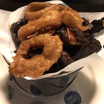 Dave & Buster's Austin - New item: Bucket of bones and onion rings - American Near Me - Austin, Texas Dave & Buster's Austin - New item: Bucket of bones and onion rings - American Near Me - Austin, Texas