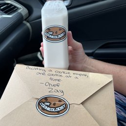 BlueDream Cookie and Blended Nut Milk BlueDream Cookie and Blended Nut Milk