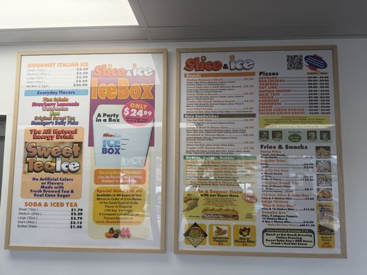 Menu photo 2 Slice & Ice Tucson, AZ