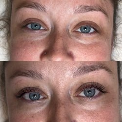 The Wax Atelier - Eyelash lift & tint. The best way to take those stubborn straight lashes and curl them for up to 6 weeks!