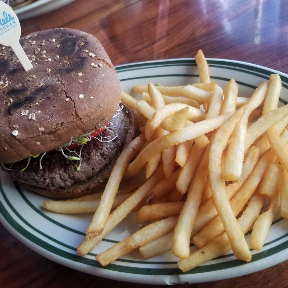 Mel's Kitchen - Impossible burger with fries $16.95 - American Near Me - San Francisco, California Mel's Kitchen - Impossible burger with fries $16.95 - American Near Me - San Francisco, California