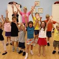 Dancercise Kids - Tessa with the Dancercise Kids at the studio