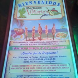 Mariscos Vallarta's - Menu