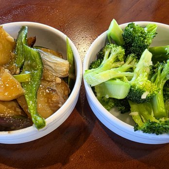 North All You Can Eat Dumplings - Cold broccoli and cold eggplant appetizer - Chinese Near Me - Bellevue, Washington North All You Can Eat Dumplings - Cold broccoli and cold eggplant appetizer - Chinese Near Me - Bellevue, Washington