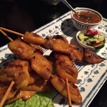 Chat Thai - Chicken Satay Sticks - Thai Near Me - Sydney, NSW Chat Thai - Chicken Satay Sticks - Thai Near Me - Sydney, NSW