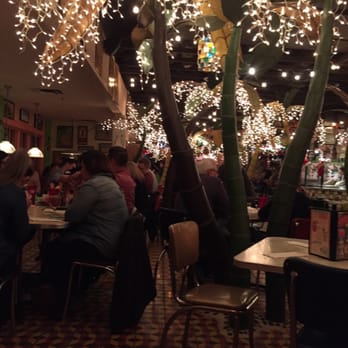 Chuy's - Pretty lighted palm trees! - Tex-Mex Near Me - San Antonio, Texas