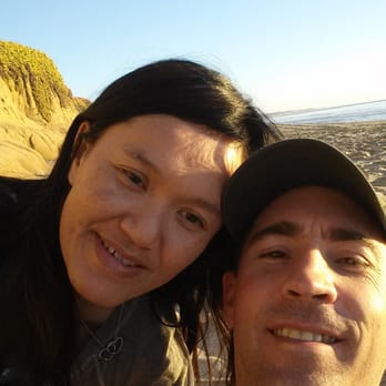 El Granada Beach - My lovely wife and I - Beaches Near Me - Half Moon Bay, California El Granada Beach - My lovely wife and I - Beaches Near Me - Half Moon Bay, California