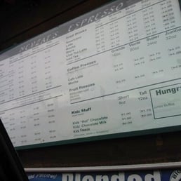 the menu the menu