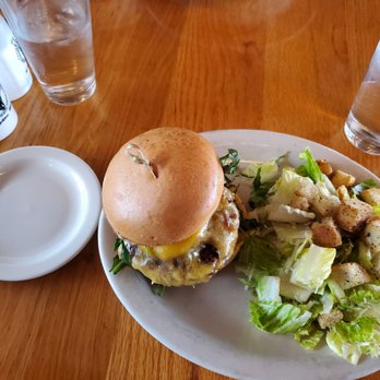 Silver Fork Lodge & Restaurant - Buffalo burger... western style.. a bit sweet for me, but pretty good - Bed & Breakfast Near Me - Brighton, Utah