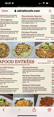 Adriatic Cafe Italian Grill by null