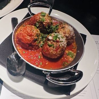 RPM Italian - Prime Beef Meatballs. Looks better than they tasted. - Italian Near Me - Chicago, Illinois