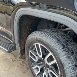 Take 5 Car Wash - Dirty after wash