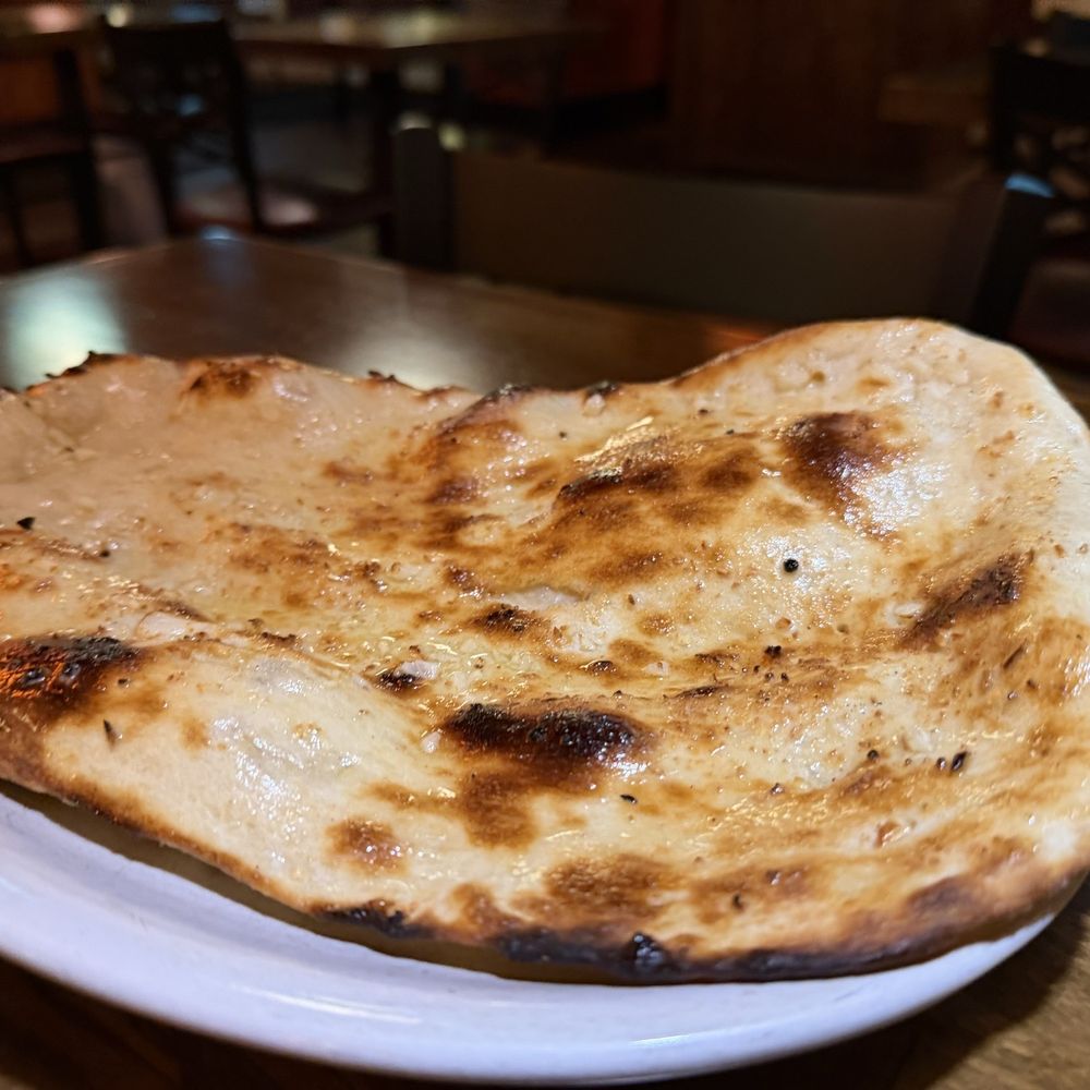 Garlic naan Garlic naan