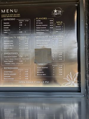 Menu photo 5 Yia Caffe Los Angeles, CA