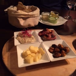 Seitenblick - Vorspeise (Dips und Seitenblick Happen)