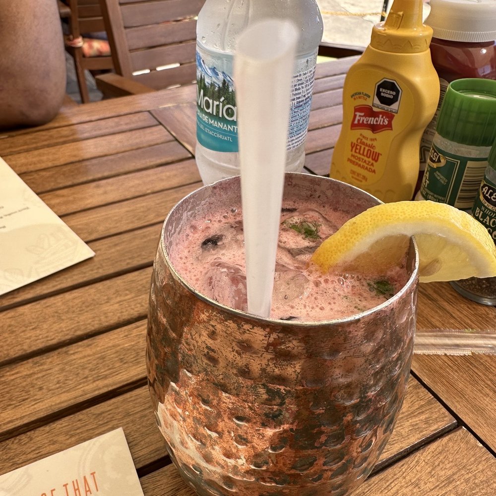 Wtf  Burger Bar - Champagne Mule - American Near Me - Cabo San Lucas, BCS