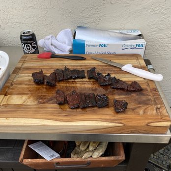 Milo's Meat Shop - a cutting board with a knife and a bowl of meat - Meat Shops Near Me - Gilroy, California Milo's Meat Shop - a cutting board with a knife and a bowl of meat - Meat Shops Near Me - Gilroy, California