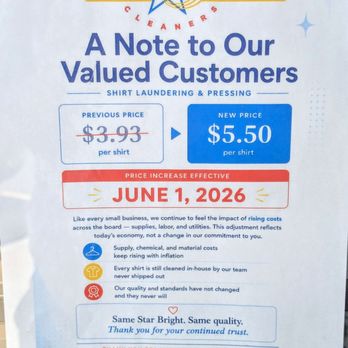 Star Bright Cleaners - This has transcended ridiculous... - Dry Cleaning Near Me - Albuquerque, New Mexico Star Bright Cleaners - This has transcended ridiculous... - Dry Cleaning Near Me - Albuquerque, New Mexico