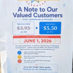 Star Bright Cleaners - This has transcended ridiculous...