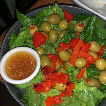 Michaelangelos Wine Bar - Greek salad without feta - Wine Bars Near Me - Massapequa Park, New York Michaelangelos Wine Bar - Greek salad without feta - Wine Bars Near Me - Massapequa Park, New York