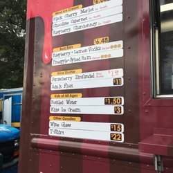 Wine Not Florida - Wine menu