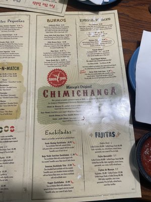 Menu photo 2 Macayo's Mexican Food Chandler, AZ