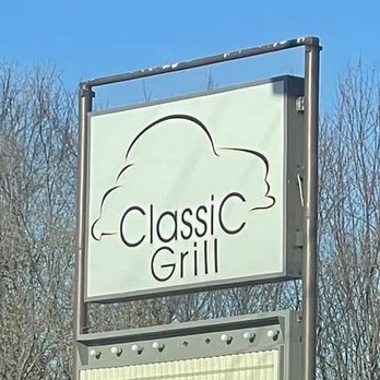 Classic Grill - a sign for classic grill - Burgers Near Me - Cole Camp, Missouri