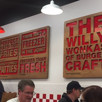 Five Guys - Decor - Burgers Near Me - West Des Moines, Iowa Five Guys - Decor - Burgers Near Me - West Des Moines, Iowa