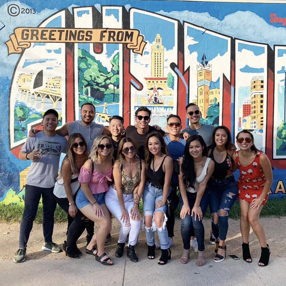 Greetings From Austin Postcard Mural - Public Art Near Me - Austin, Texas Greetings From Austin Postcard Mural - Public Art Near Me - Austin, Texas