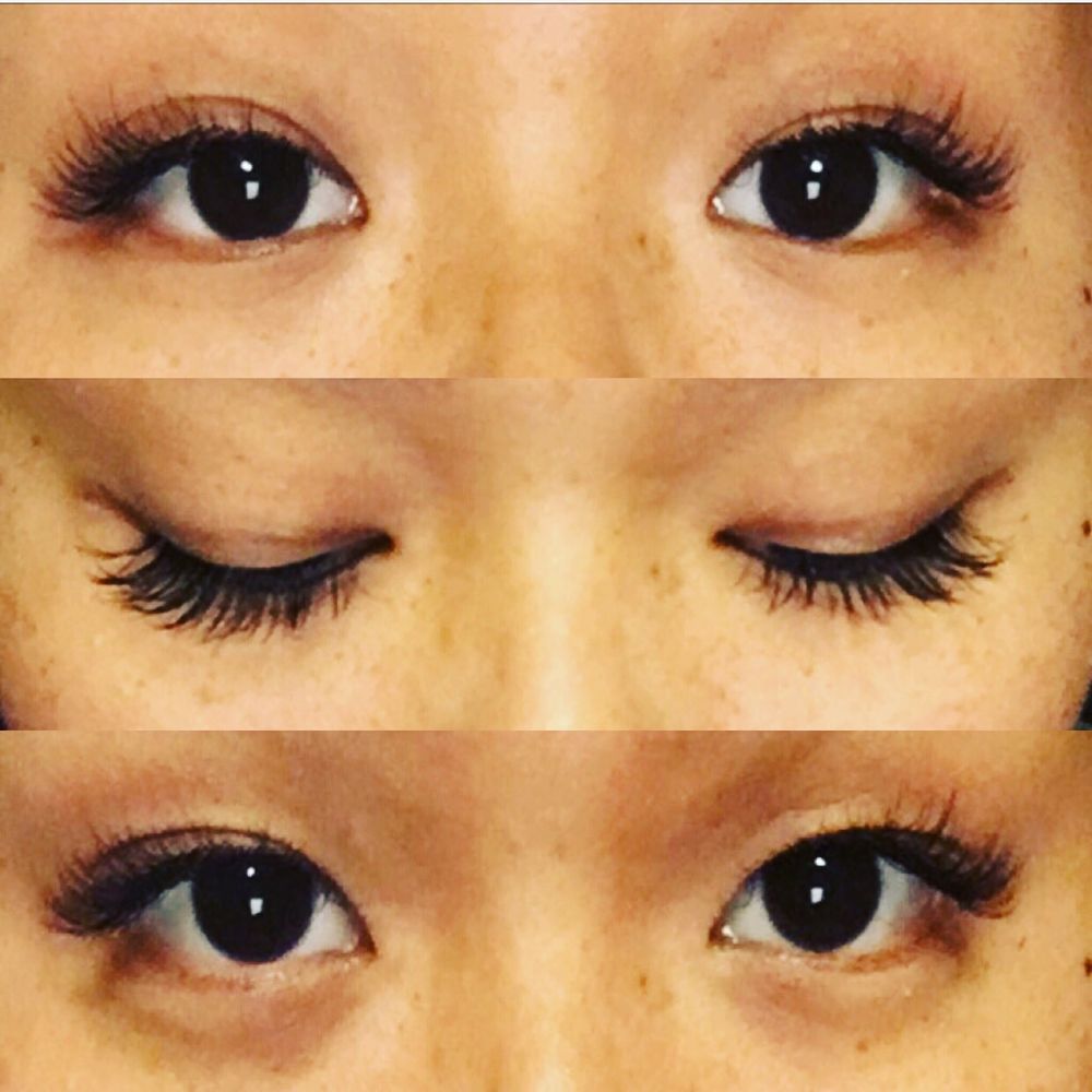 100% human hair - natural/medium look. These are #11's mixed with #12's at the ends to create the cat eye shape. 100% human hair - natural/medium look. These are #11's mixed with #12's at the ends to create the cat eye shape.