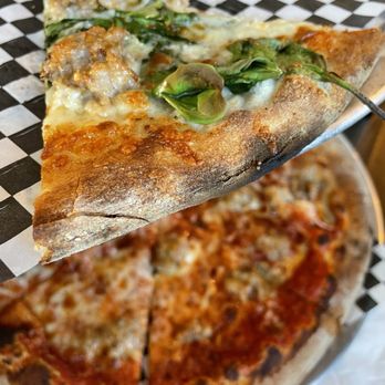 Ozzy's Apizza - The Mikey Rabbit Pie on top. The Zupp Pie on bottom. - Pizza Near Me - Los Angeles, California Ozzy's Apizza - The Mikey Rabbit Pie on top. The Zupp Pie on bottom. - Pizza Near Me - Los Angeles, California