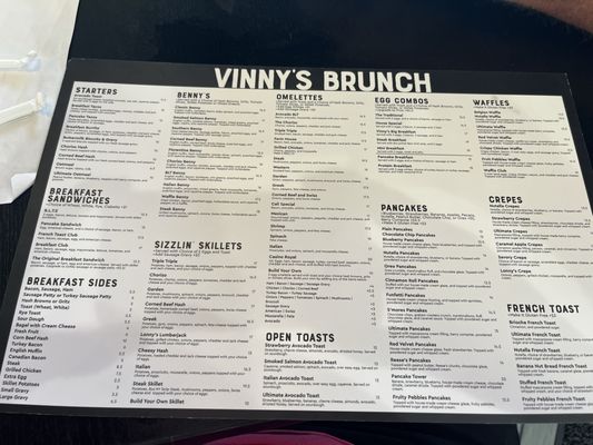 Menu photo 4 Vinny's Brunch Clinton Township, MI Menu photo 4 Vinny's Brunch Clinton Township, MI