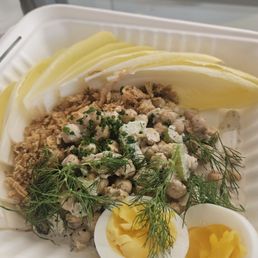 Chickpea Salad with egg (extra) Chickpea Salad with egg (extra)