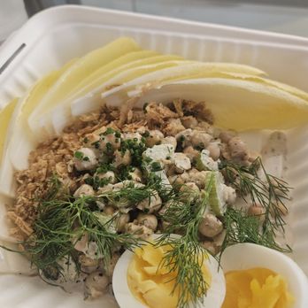 Immortal Cafe & Supply - Chickpea Salad with egg (extra) - Cafes Near Me - Sacramento, California Immortal Cafe & Supply - Chickpea Salad with egg (extra) - Cafes Near Me - Sacramento, California