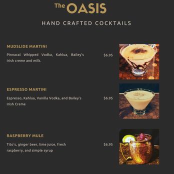 Oasis Bar & Grill - New cocktails - Bars Near Me - Antwerp, Ohio Oasis Bar & Grill - New cocktails - Bars Near Me - Antwerp, Ohio