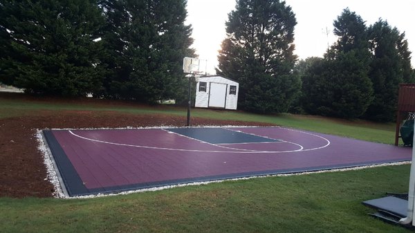 Basketball Courts - Concrete basketball court installation Basketball Courts - Concrete basketball court installation