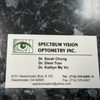 Spectrum Vision Optometry gift card