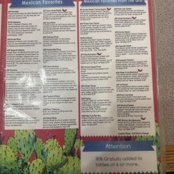Amole Restaurant - Menu