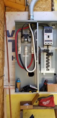 Panel Upgrade Experts - Book Today! - Here we added in a timer and dimmer to turn a 1950's built in cabinet into a display piece. Nicely showing off classics and antiques