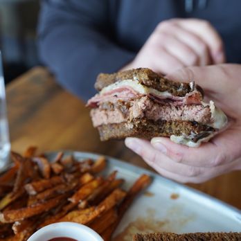 Communal - Bison pastrami melt - New American Near Me - Provo, Utah