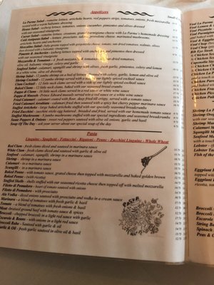 Menu photo 5 La Parma Williston Park, NY Menu photo 5 La Parma Williston Park, NY