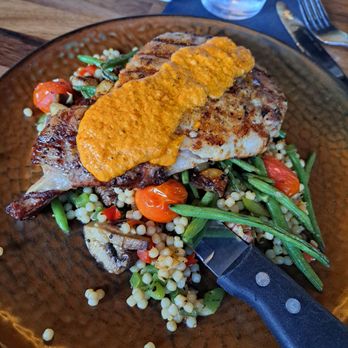 RusTeak - Pork ribeye with extra salt - New American Near Me - Ocoee, Florida