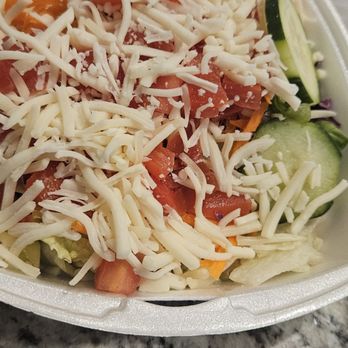 Cafe 290 - House salad. Togo - Breakfast & Brunch Near Me - Manor, Texas