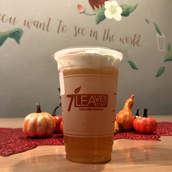7 Leaves Cafe - Sea Cream Jasmine Tea - Coffee & Tea Near Me - Alhambra, California